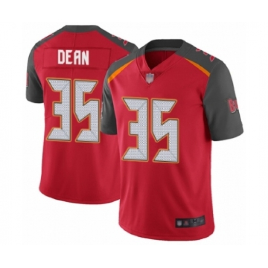 Youth Tampa Bay Buccaneers #35 Jamel Dean Red Team Color Vapor Untouchable Limited Player Football Jersey - Ujersey