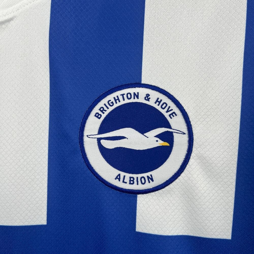 Brighton & Hove Albion Football Jersey Home Custom Shirt 2025/26 - ujerseystore