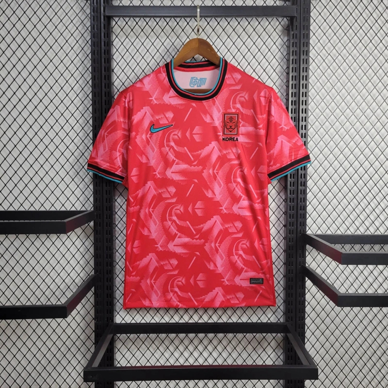 South Korea Soccer Jersey Home Custom Shirt 2024 - ujerseystore