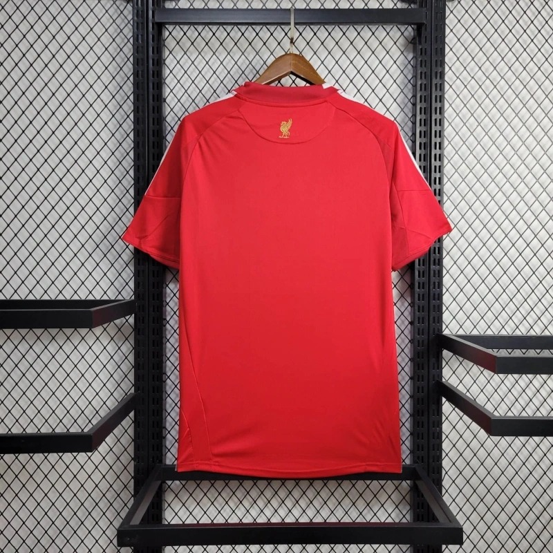 Liverpool Retro Football Jersey Home Champions League Custom Shirt 2008/09 - Ujersey