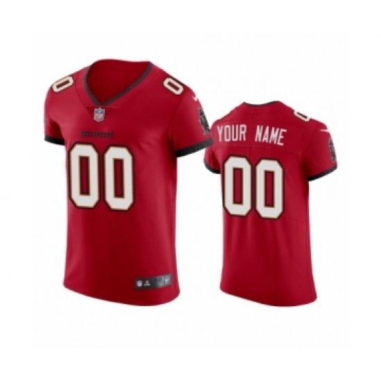 Tampa Bay Buccaneers Custom Red 2020 Vapor Elite Jersey - Ujersey