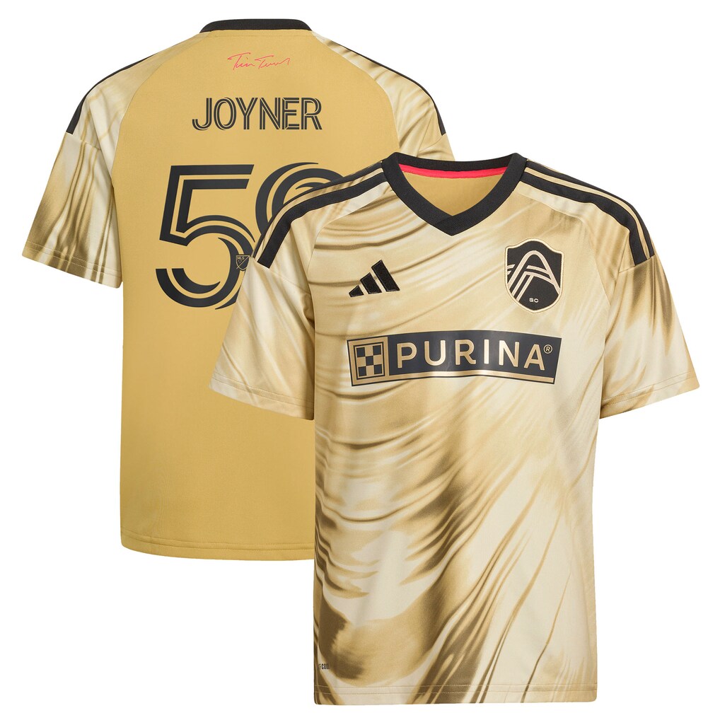 Youth St. Louis CITY SC MyKhi Joyner adidas Yellow 2026 The Tina Turner Kit Replica Jersey - Ujersey