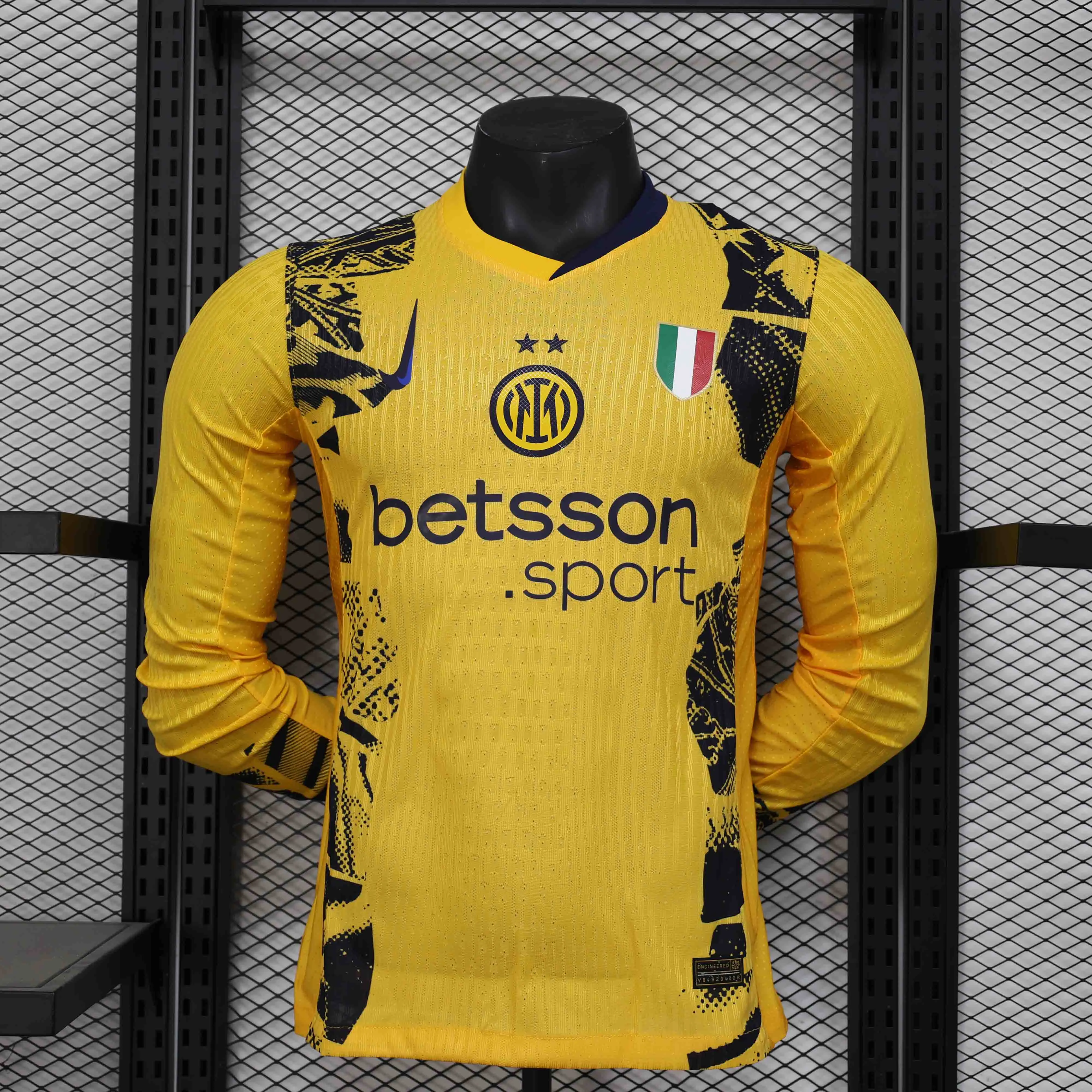 Soccer Jersey Inter Milan Third Away Long Sleeve Shirt 2024/25 - Ujersey NHL