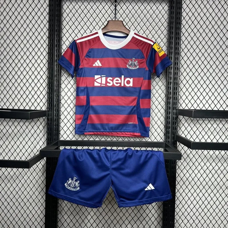 Newcastle United Football Jersey Away Kids Kit Jersey+Shorts 2024/25 - U-jersey