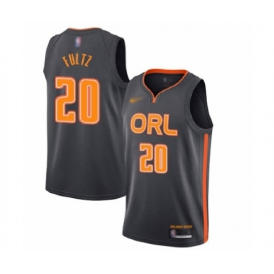 Youth Orlando Magic #20 Markelle Fultz Swingman Charcoal Basketball Jersey - 2019 20 City Edition - Ujersey