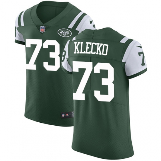 Men's Nike New York Jets #73 Joe Klecko Elite Green Team Color NFL Jersey - Ujersey