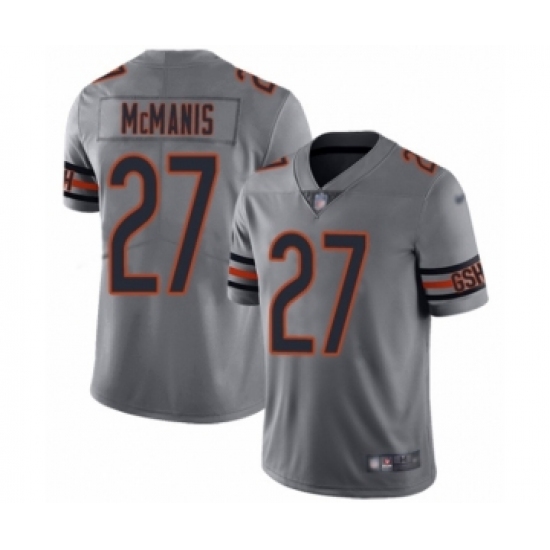Youth Chicago Bears #27 Sherrick McManis Limited Silver Inverted Legend Football Jersey - Ujersey