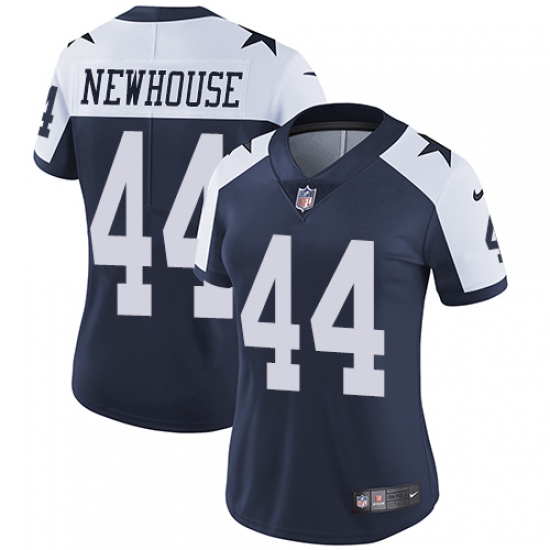 Women's Nike Dallas Cowboys #44 Robert Newhouse Navy Blue Throwback Alternate Vapor Untouchable Limited Player NFL Jersey - Ujersey