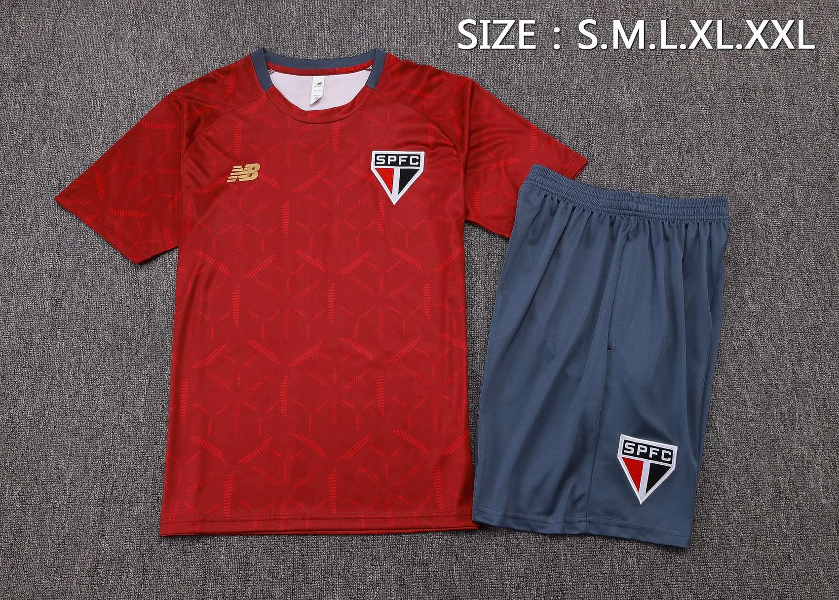 Sao Paulo FC Training Jersey Kit Red 2025 - Ujersey NHL