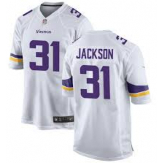 Men's Nike Minnesota Vikings #31 Khyree Jackson White F U S E Stitched NFL Jersey - Ujersey