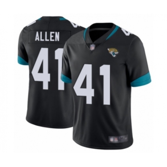 Men's Jacksonville Jaguars #41 Josh Allen Black Team Color Vapor Untouchable Limited Player Football Jersey - Ujersey