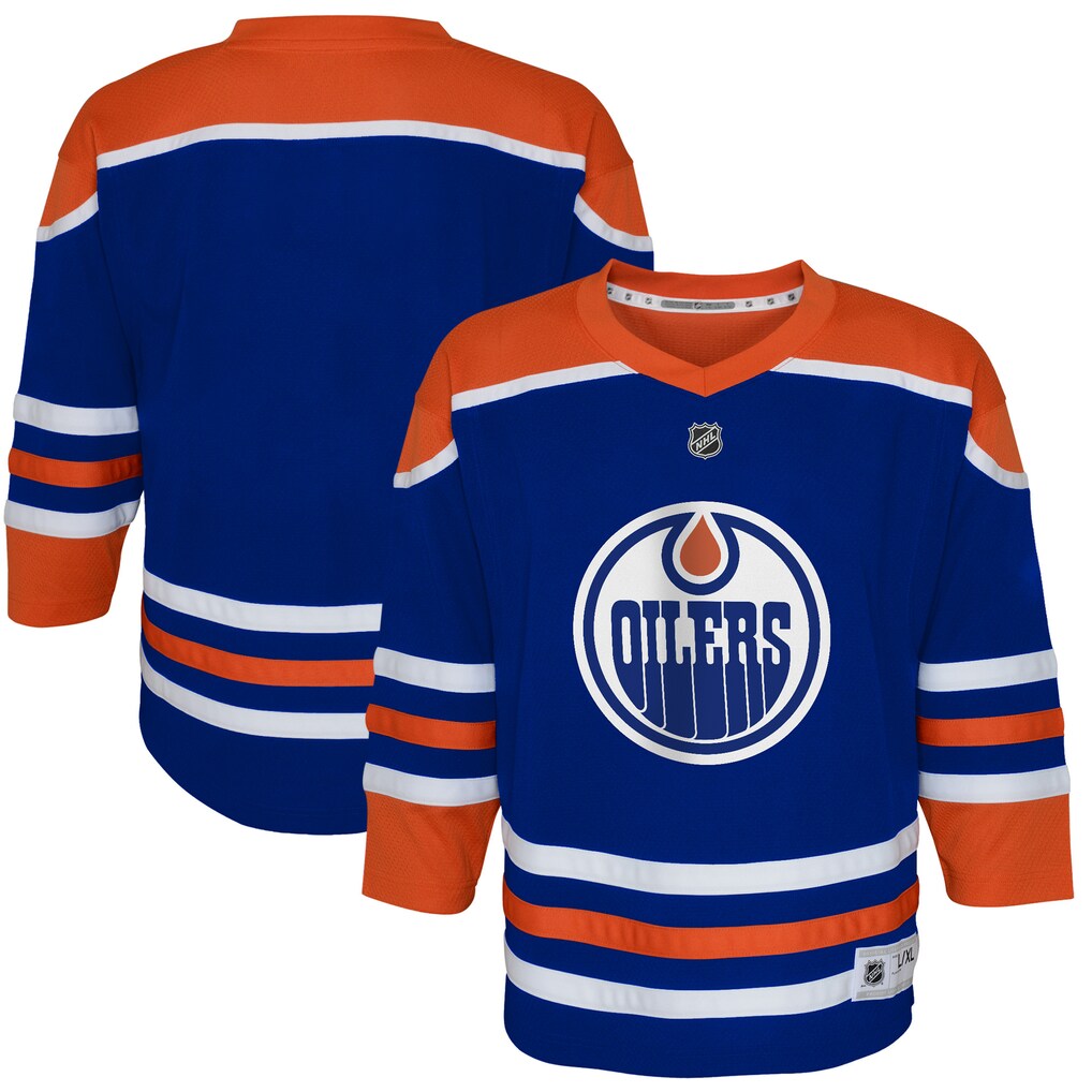 Toddler Edmonton Oilers Royal Home Replica Jersey - ujerseystore