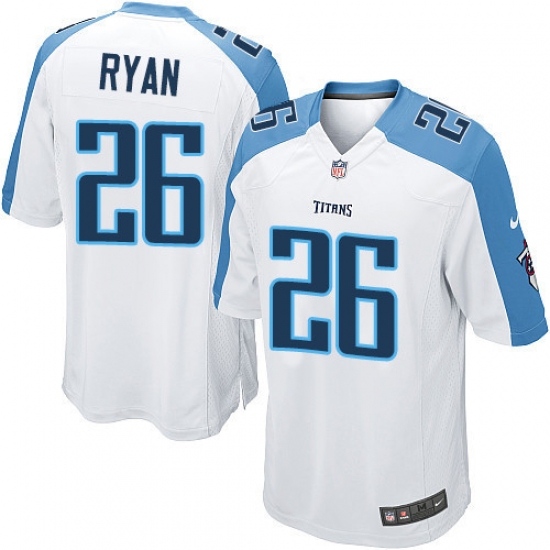 Men's Nike Tennessee Titans #26 Logan Ryan Game White NFL Jersey - Ujersey