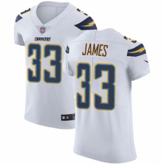 Men's Nike Los Angeles Chargers #33 Derwin James White Vapor Untouchable Elite Player NFL Jersey - Ujersey
