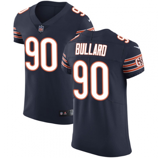 Men's Nike Chicago Bears #90 Jonathan Bullard Navy Blue Team Color Vapor Untouchable Elite Player NFL Jersey - Ujersey