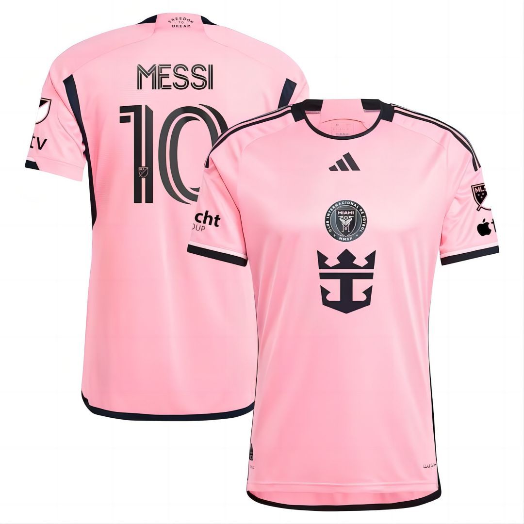 Messi #10 Inter Miami  Soccer Jersey Home Shirt 2024 - Ujersey NHL