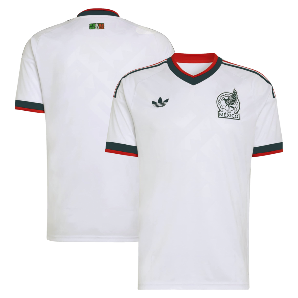 Men's Mexico National Team adidas White 2026 Away Replica Jersey - Ujersey