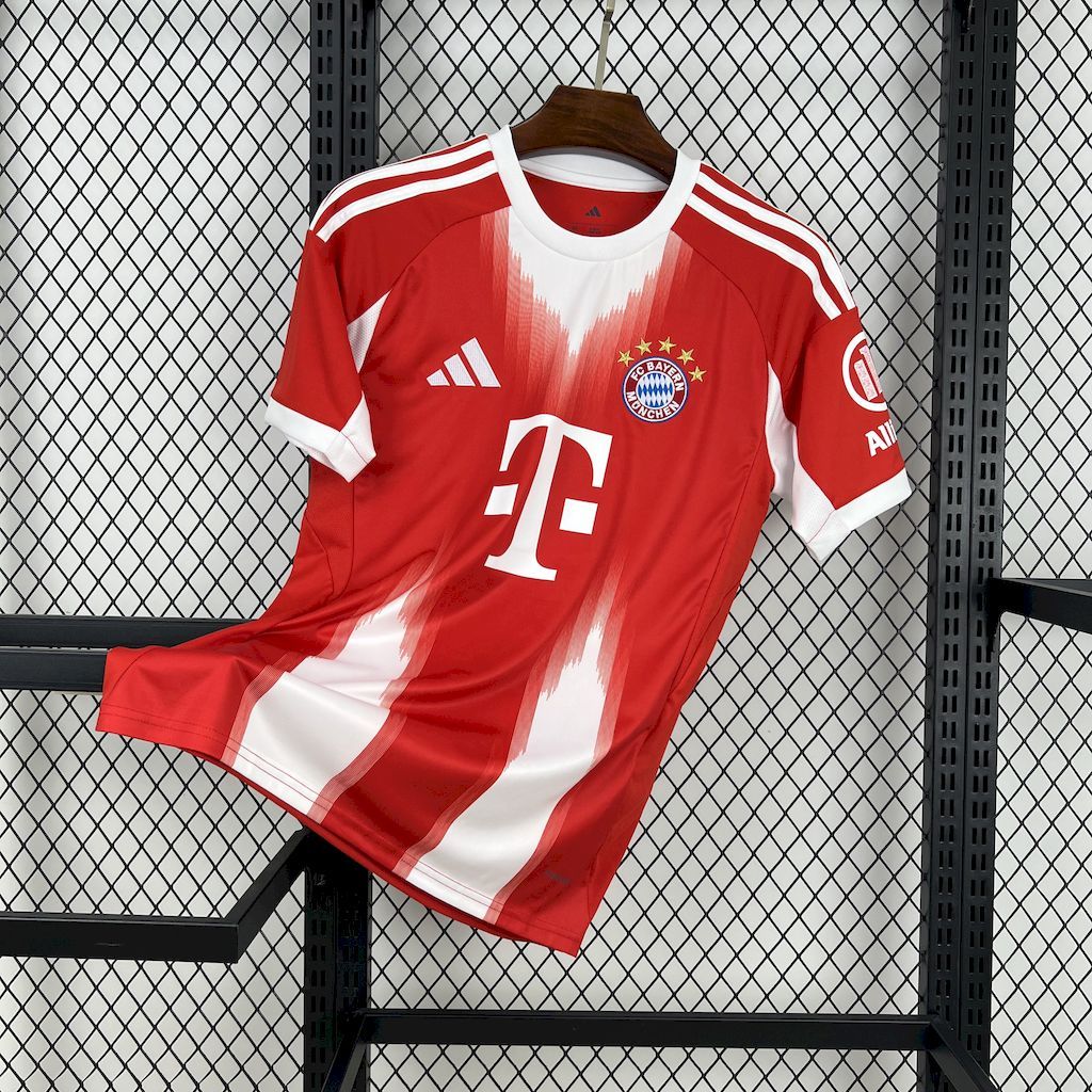 Bayern Munich Soccer Jersey Home Shirt 2025/26 - Ujersey NHL