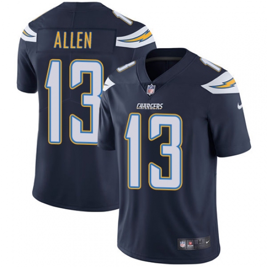 Youth Nike Los Angeles Chargers #13 Keenan Allen Navy Blue Team Color Vapor Untouchable Limited Player NFL Jersey - Ujersey