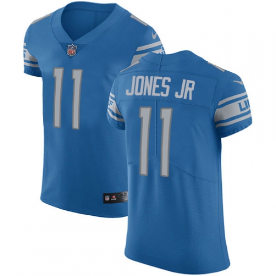 Men's Nike Detroit Lions #11 Marvin Jones Jr Light Blue Team Color Vapor Untouchable Elite Player NFL Jersey - Ujersey