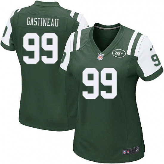 Women's Nike New York Jets #99 Mark Gastineau Game Green Team Color NFL Jersey - Ujersey