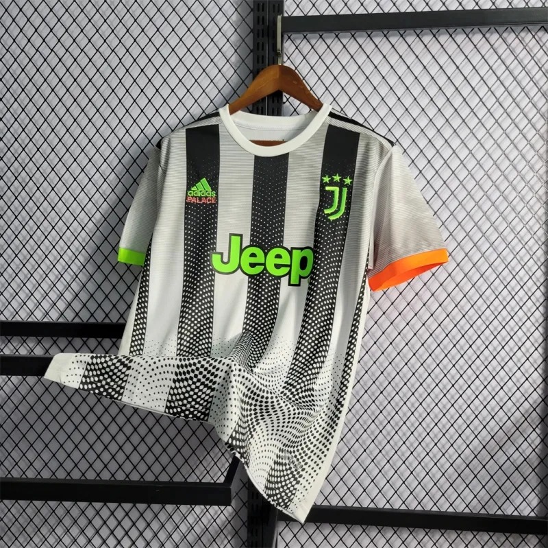 Juventus Retro Soccer Jersey Home x Palace Custom Shirt 2019-20 - Ujersey Shop