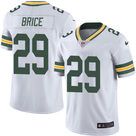 Men's Nike Green Bay Packers #29 Kentrell Brice White Vapor Untouchable Limited Player NFL Jersey - Ujersey