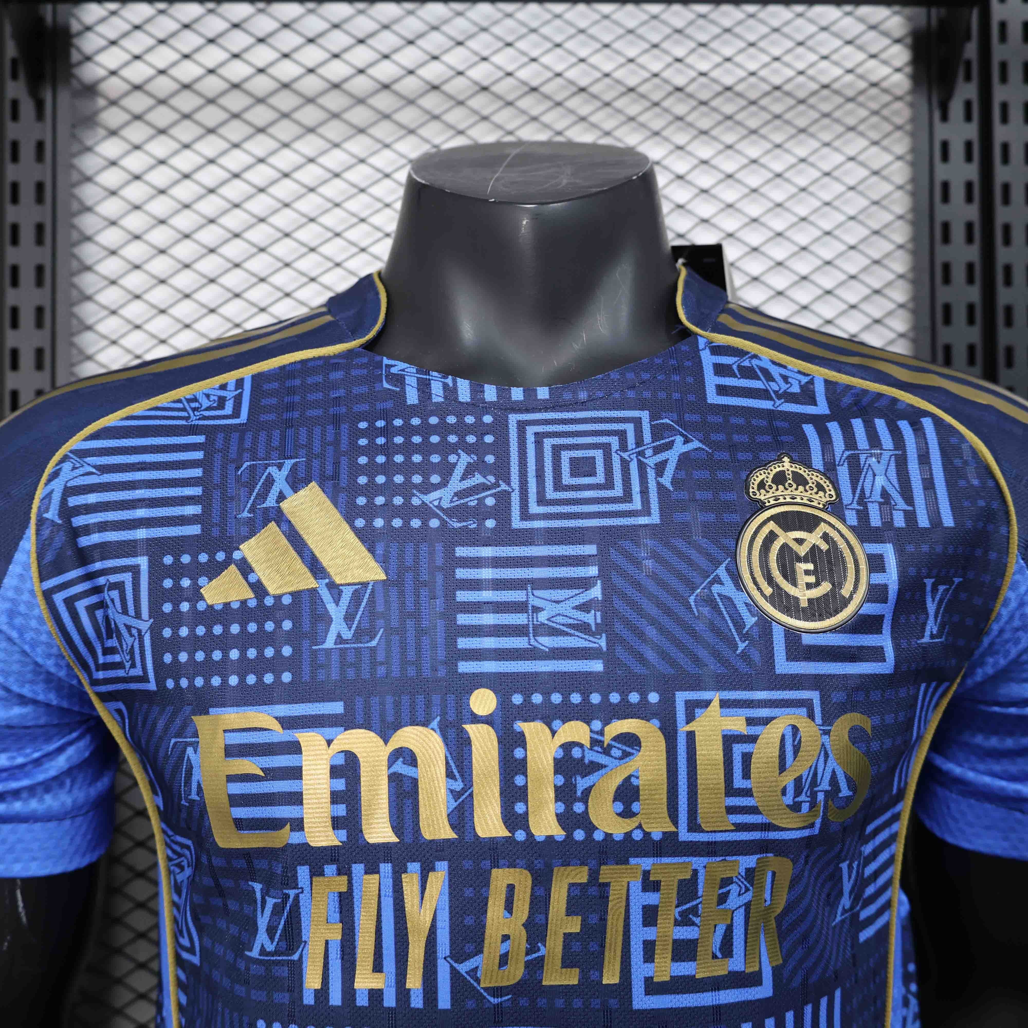 Real Madrid Soccer Jersey LV Joint Special Edition Shirt 2025/26 - U-jersey