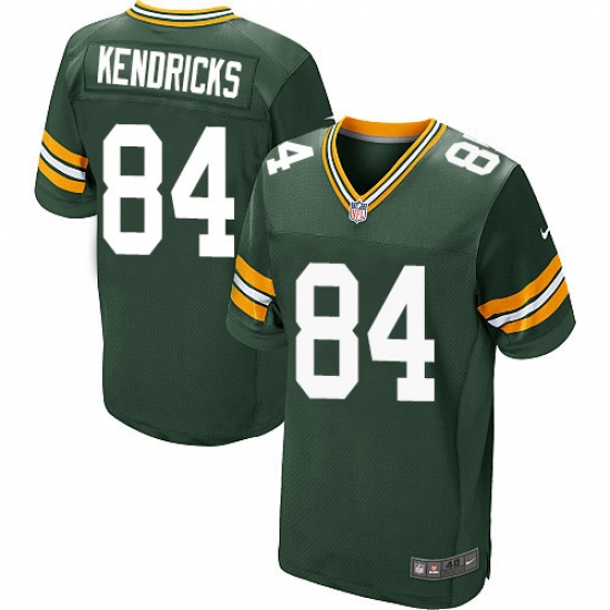 Men's Nike Green Bay Packers #84 Lance Kendricks Elite Green Team Color NFL Jersey - Ujersey