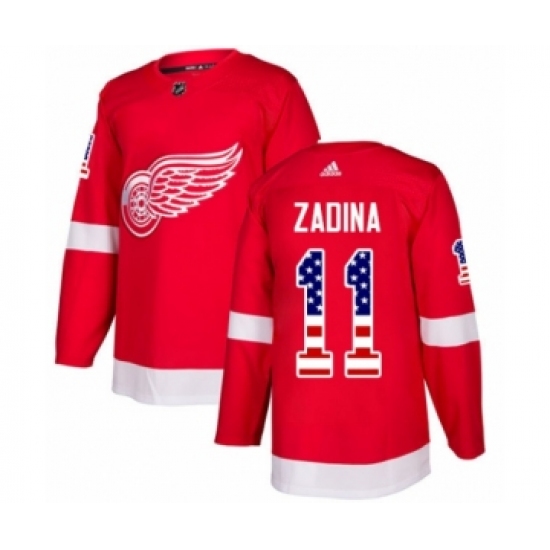 Men's Adidas Anaheim Ducks #2 Luke Schenn Authentic Black 1917-2017 100th Anniversary NHL Jerseyen's Adidas Detroit Red Wings #11 Filip Zadina Authentic Re - Ujersey
