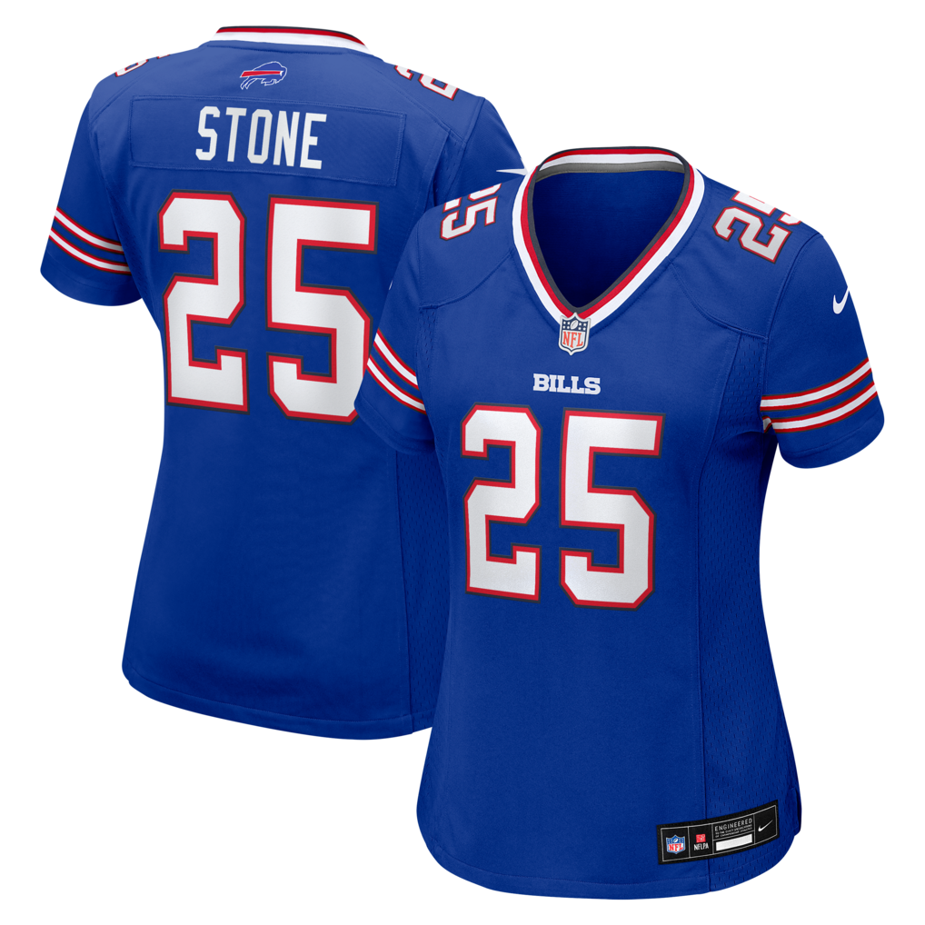 Women's Buffalo Bills Geno Stone Nike Royal Team Game Jersey - SUjersey01