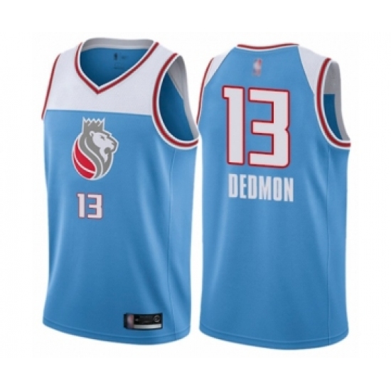 Women's Sacramento Kings #13 Dewayne Dedmon Swingman Blue Basketball Jersey - City Edition - Ujersey