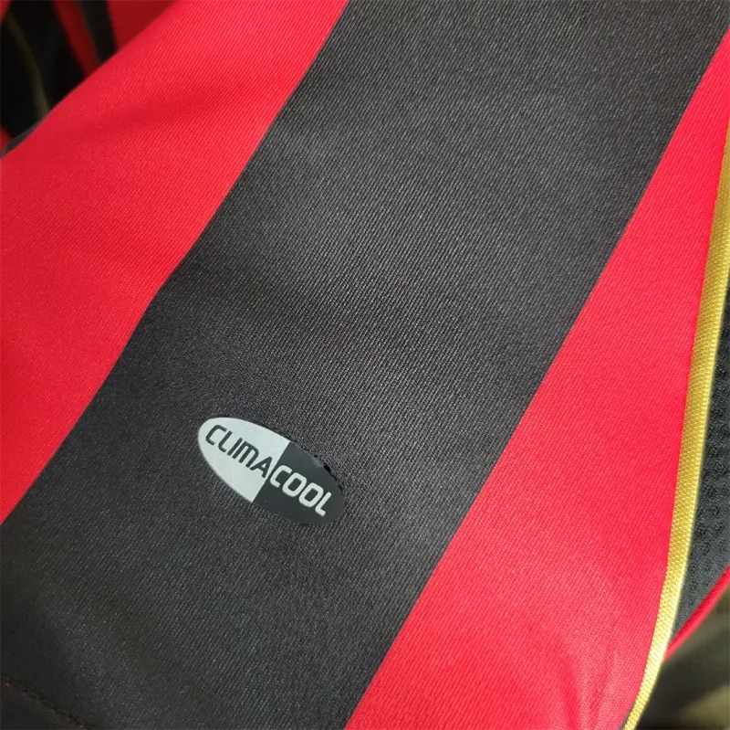 Maldini #3 AC Milan Retro Soccer Jersey Home Long Sleeve Shirt 2006/07 - U-jersey