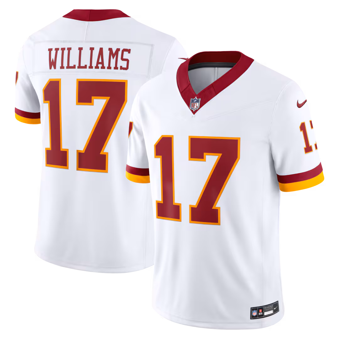 Men's Washington Commanders Doug Williams Nike White Vapor F.U.S.E. Stitched Retired Limited Jersey