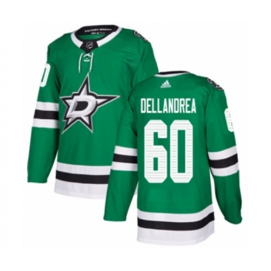 Men's Adidas Dallas Stars #60 Ty Dellandrea Premier Green Home NHL Jersey - Ujersey