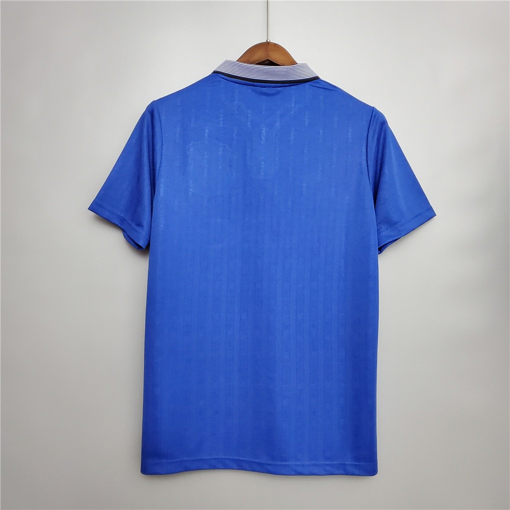 Everton Retro Football Jersey Home Custom Shirt 1994/95