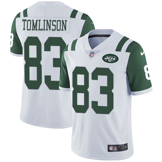 Youth Nike New York Jets #83 Eric Tomlinson White Vapor Untouchable Elite Player NFL Jersey - Ujersey