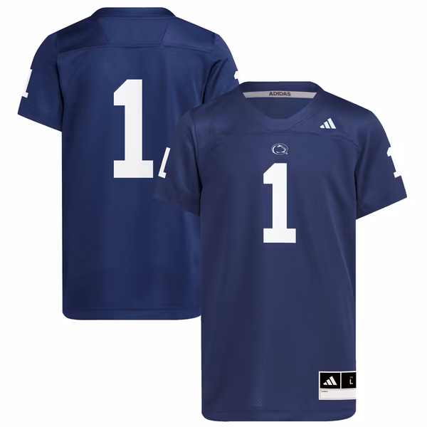 Youth adidas Navy Penn State Nittany Lions Replica Jersey - U-jersey