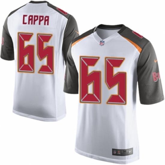 Men's Nike Tampa Bay Buccaneers #65 Alex Cappa Game White NFL Jersey - Ujersey