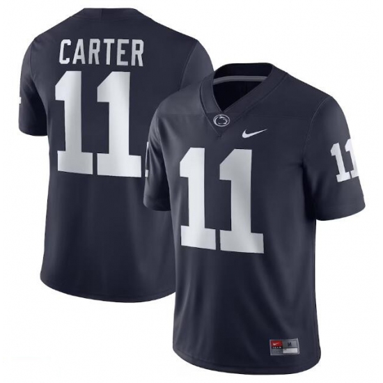 Men's Penn State Nittany Lions #11 Abdul Carter Navy Stitched Football Jersey - Ujersey