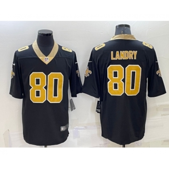 Men's New Orleans Saints #80 Jarvis Landry Black 2022 Vapor Untouchable Stitched NFL Nike Limited Jersey - Ujersey