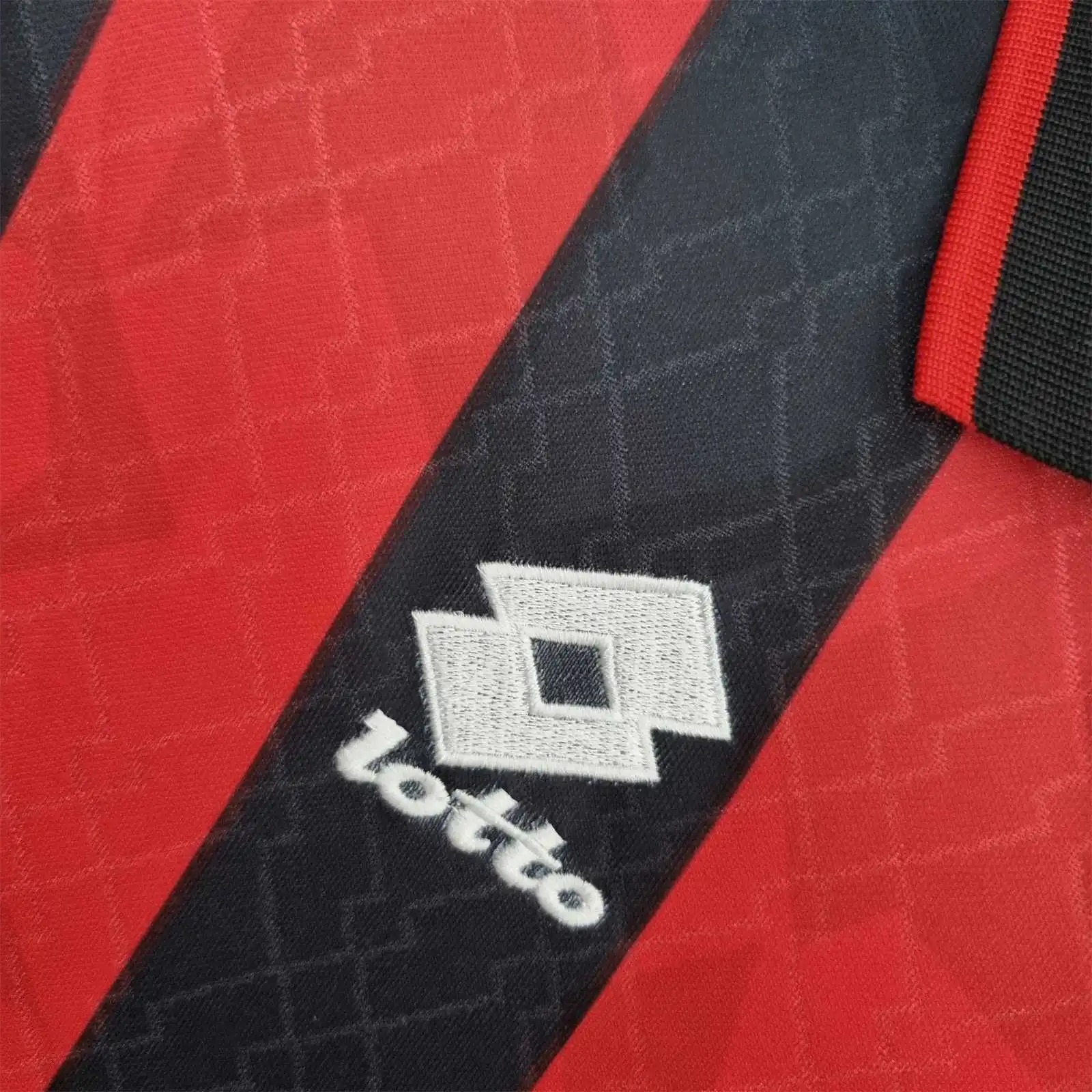 AC Milan Retro Soccer Jersey Home Custom Shirt 1995/96 - ujerseystore