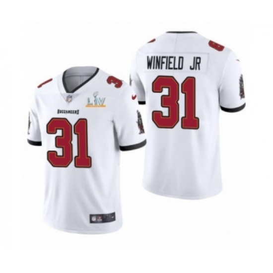 Men's Tampa Bay Buccaneers #31 Antoine Winfield Jr Super Bowl LV white Jersey - Ujersey
