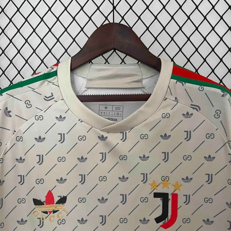 Juventus Soccer Jersey x Gucci Special Edition Custom Shirt 2024/25