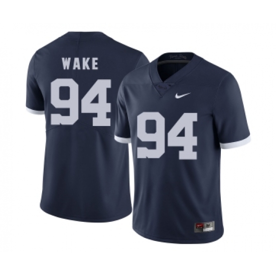 Penn State Nittany Lions 94 Cameron Wake Navy College Football Jersey - Ujersey