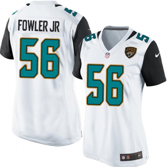 Women's Nike Jacksonville Jaguars #56 Dante Fowler Jr Game White NFL Jersey - Ujersey