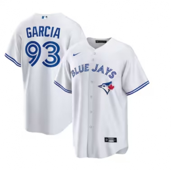 Men's Toronto Blue Jays #93 Yimi Garcia Nike White Home Replica Player Jersey - Ujersey