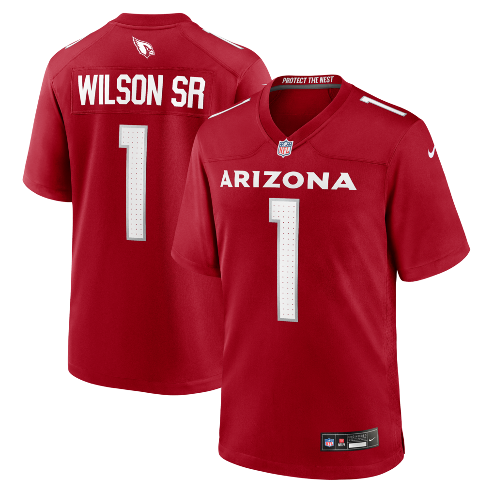 Men's Arizona Cardinals Mack Wilson Nike Cardinal Team Game Jersey - ujerseystore