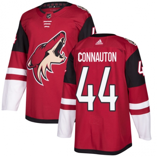 Youth Adidas Arizona Coyotes #44 Kevin Connauton Authentic Burgundy Red Home NHL Jersey - Ujersey