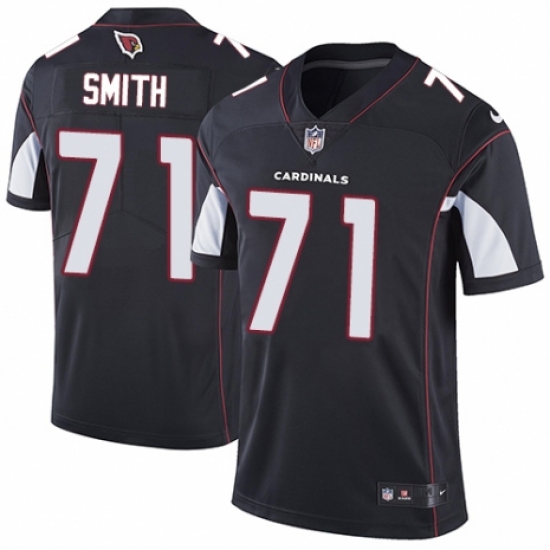 Men's Nike Arizona Cardinals #71 Andre Smith Black Alternate Vapor Untouchable Limited Player NFL Jersey - Ujersey